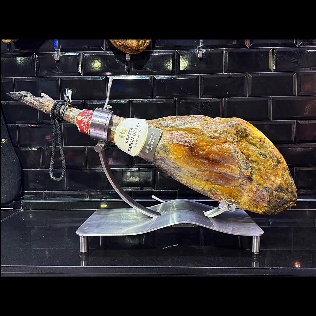 Jamón De Bellota 100% ibérico D.O.P. Extremadura Dehesa Barón de Ley