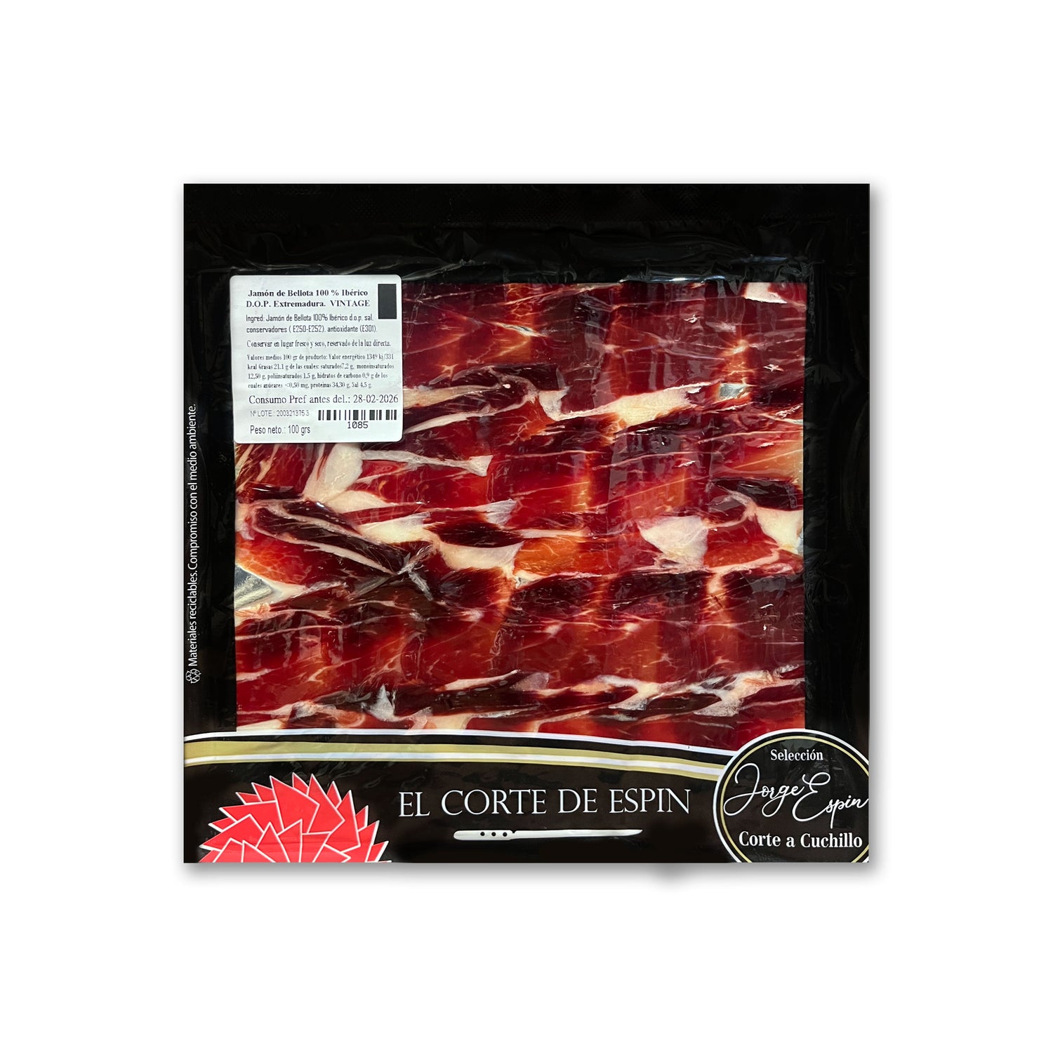 LONCHEADO JAMÓN DE BELLOTA 100% IBÉRICO D.O.P. VINTAGE