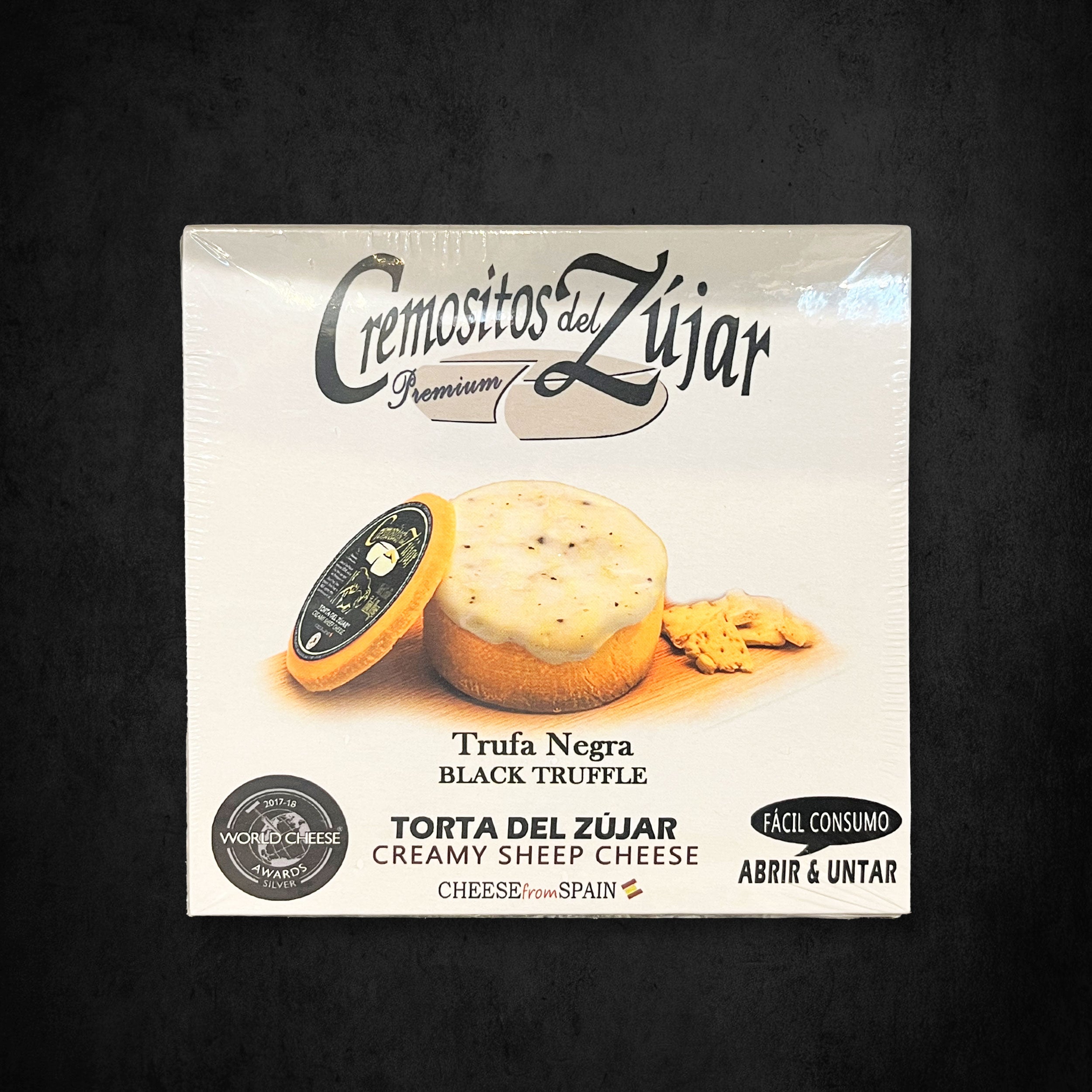 Mini Torta del Zújar con Trufa Negra