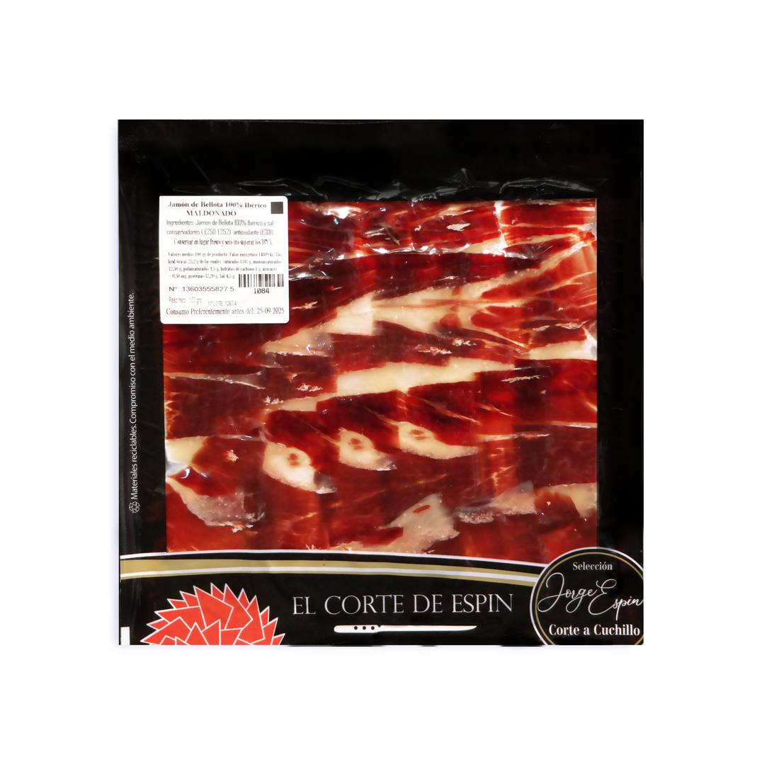 LONCHEADO JAMÓN DE BELLOTA 100% IBÉRICO MALDONADO
